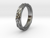 Ripple Textured Ring (Size T) 3d printed 