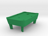 Pool Table - Balls Racked  'O' Scale 3d printed 