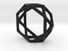 Structural Ring size 7,5 3d printed 