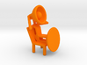 Lala - Relaxing in chair - DeskToys 3d printed 