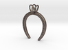 Horseshoe Necklace Pendant 3d printed 