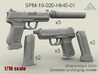 1/16 SPM-16-020-Hk45-01 Heckler & Koch 45C 3d printed 