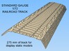 1-72 Rail Standard Gauge Section 3d printed 