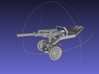 1/144   M102 Howitzer 3d printed 