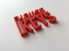 House Keys Key Chain 3d printed 