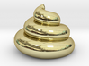 18K Gold Plated - Archimedean Turd 3d printed 