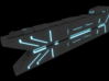 Space Command Ship Concept - Raiden 3d printed 