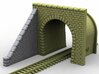NT31 Tunnel portal for single track 3d printed 