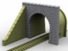 NT13 Tunnel portal for single track 3d printed 