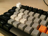 Hand Cherry MX Keycap 3d printed Hand Cherry MX Keycap in White Strong & Flexible (Photos by prototypepacifist)