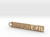 Don't be Evil Simple Keychain 3d printed 