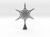 XLarge Sparkle Snow Star - Tree Top - HP4-XL 3d printed 