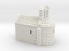 ZRelCh01 Small romanesque chapel 3d printed 
