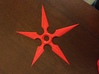 Ninja Star 2 Half 3d printed A simple FDM print done on an Ultimaker to show how it is printable and what it would look like. This is PLA.