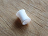 6 mm tunnels 3d printed White Acrylic 6 mm tunnel