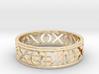Size 10 Xoxo Ring A 3d printed 