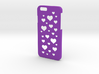 Iphone 6  case with hearts 3d printed 