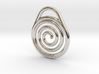 DRAW pendant - hypnotize 3d printed 