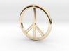 Peace Symbol 3d printed 