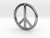 Peace Symbol 3d printed 