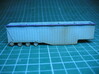 N scale 1/160 Woodchip trailer 53ft possum-belly 3d printed A painted model.