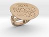Rio 2016 Ring 20 - Italian Size 20 3d printed 
