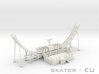 Skater Fahrweg EU - 1:87 (H0 scale) 3d printed zusammengesetzt - composite