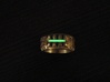 ''Bane'' Tritium Ring 3d printed 