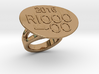 Rio 2016 Ring 30 - Italian Size 30 3d printed 