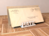 Love&Hate Letter Holder 3d printed 