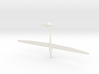 Sailplane with gear 3d printed 