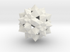 Stellated Icosidodecahedron  3d printed 