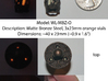 tritium: Witch Lantern vial pendant keyfob 3d printed 