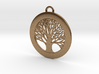 Tree of Life Pendant Small 3d printed 
