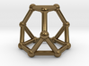 0371 Truncated Tetrahedron V&E (a=1cm) #002 3d printed 