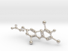 Levothyroxine (L-thyroxine, T4) Molecule 3d printed 