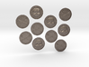 TEN Coins of Acheron 3d printed 