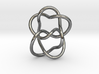 0382 Hyperbolic Knot K6.33 cm:2.30x, 4.22y, 3.53z 3d printed 