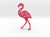 Tribal Flamingo 3d printed 