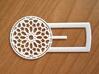 Mudejar Bookmark 3d printed White Strong & Flexible Polished