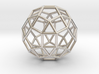 0275 Small Rhombicosidodecahedron E (a=1cm) #001 3d printed 