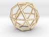 0276 Icosidodecahedron E (a=1cm) #001 3d printed 