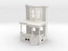 O scale WEST PHILLY ROW HOME FRONT END CUT  3d printed 