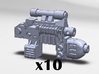 10x Plasma Combination Weapons 3d printed Combination Plasma Gun