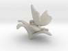 Butterfly And Lily Flower 1 Rock - L 3d printed 
