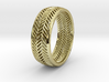 Herringbone Ring 3d printed 