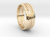 Herringbone Ring Size 6 3d printed 