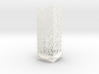 Lamp Square Column - Undulation Design (ripples) 3d printed 