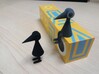 Crow Person (standing) 3d printed 