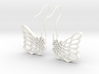 Butterfly Earrings 3d printed 